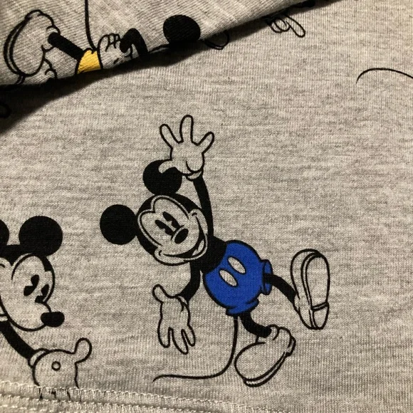 Disney brand, Mickey Mouse Gray Zip-up Hoodie, size 2X, new with tags - Picture 10 of 12